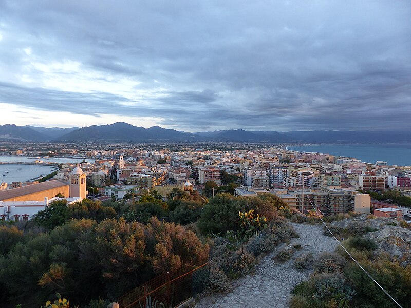 Panorama of Milazzo, Sicily