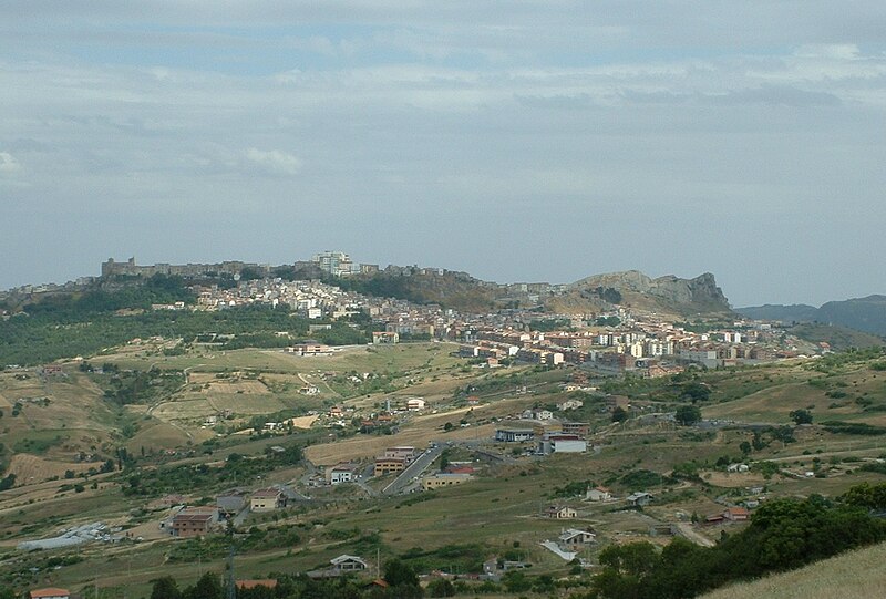 Panorama of Troina, Sicily