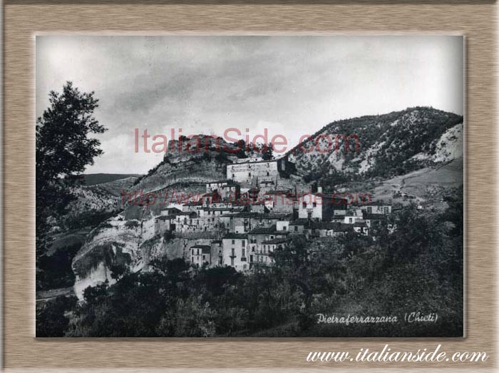 old picture from Pietraferrazzana