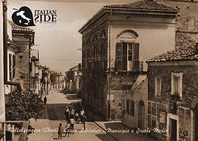 Historical images from Bellante area and Abruzzo