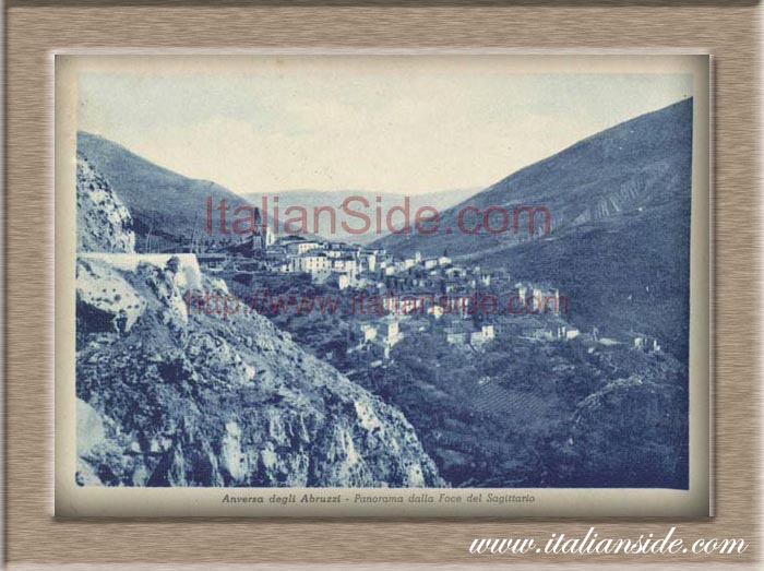 old picture from Anversa degli Abruzzi