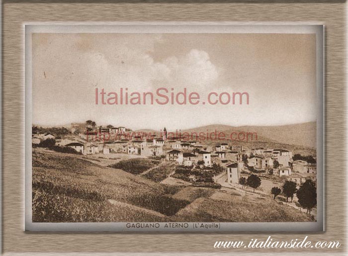 old picture from Gagliano Aterno