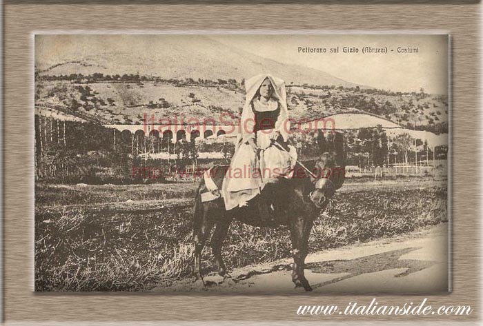 old picture from Pettorano sul Gizio