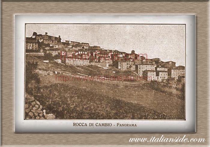 old picture from Rocca di Mezzo