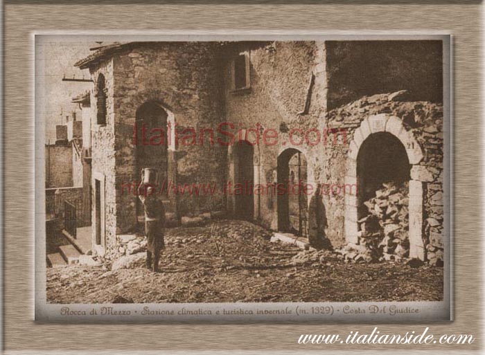 old picture from Rocca Pia