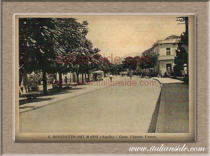 old picture from San Benedetto dei Marsi