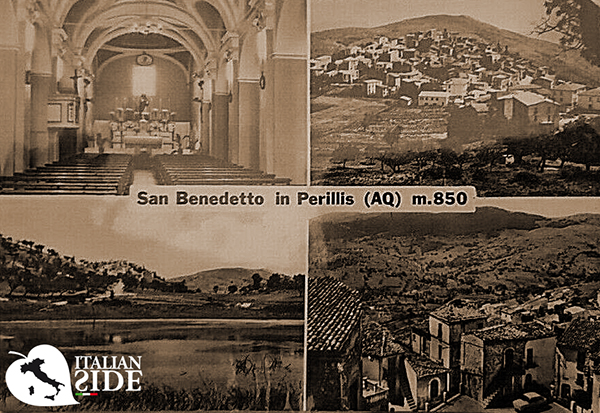 old picture from San Benedetto in Perillis