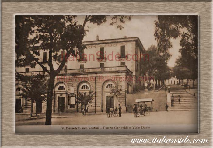 old picture from San Demetrio ne' Vestini