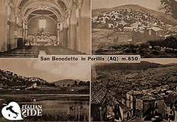 Historical images from Rocca Pia area and Abruzzo