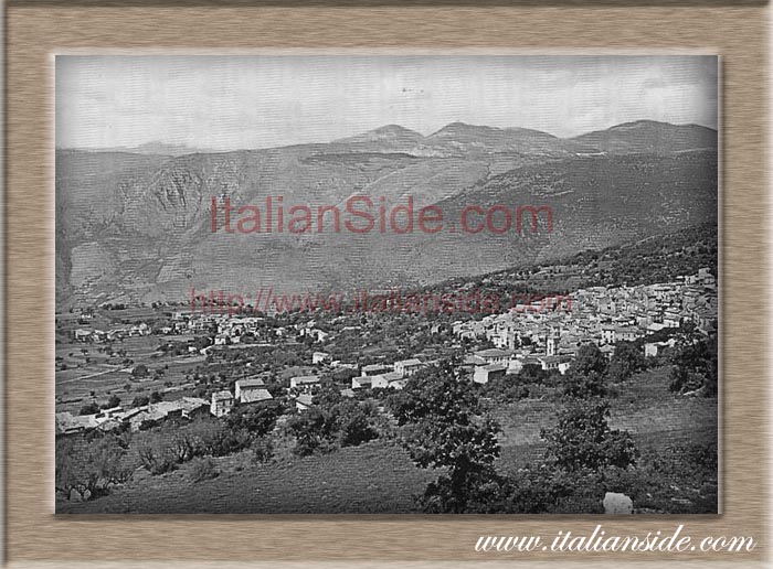 old picture from Villa Santa Lucia degli Abruzzi