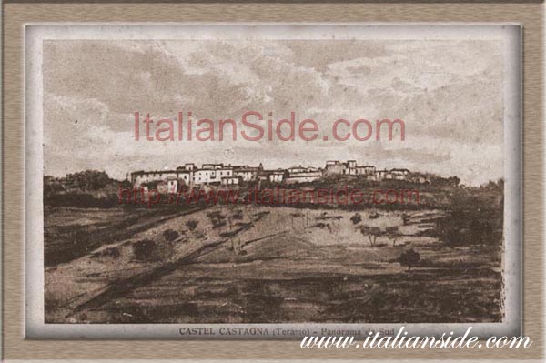 old picture from Castel Castagna