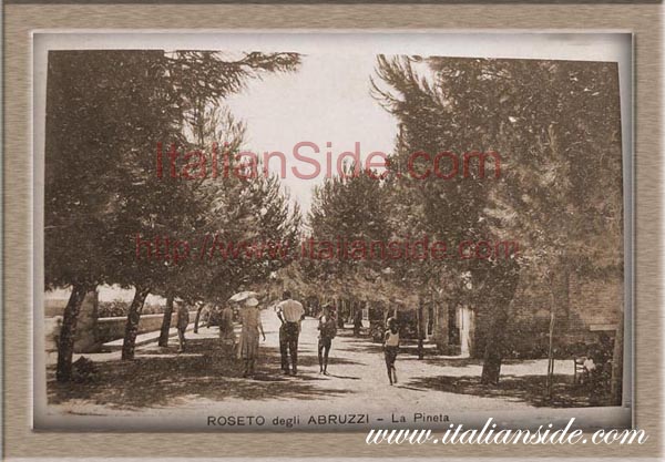old picture from Roseto degli Abruzzi