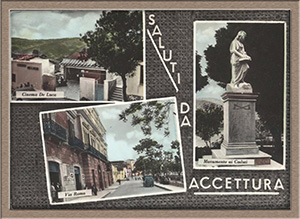 Historical images from Accettura area and Basilicata
