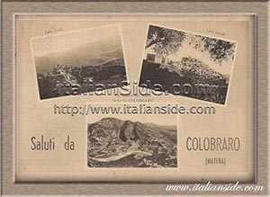 Historical images from Colobraro area and Basilicata