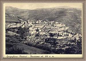 Historical images from Gorgoglione area and Basilicata