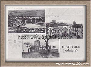 Historical images from Grottole area and Basilicata