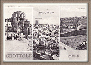Historical images from Grottole area and Basilicata