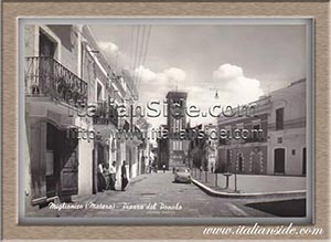 Historical images from Miglionico area and Basilicata