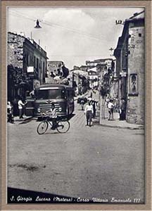 Historical images from San Giorgio Lucano area and Basilicata