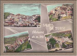 Historical images from Tursi area and Basilicata