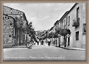 Historical images from San Giorgio Lucano area and Basilicata