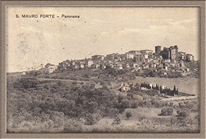 Historical images from San Mauro Forte area and Basilicata