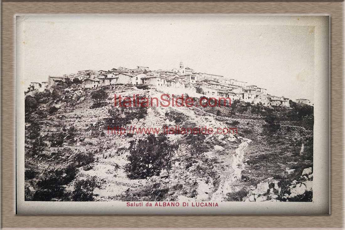 old picture from Albano di Lucania