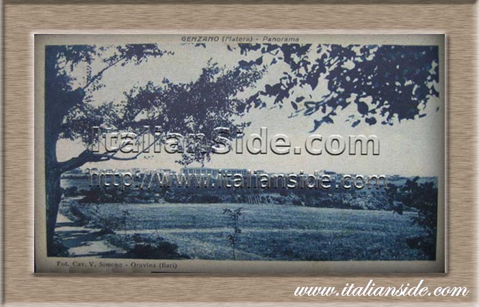 old picture from Genzano di Lucania
