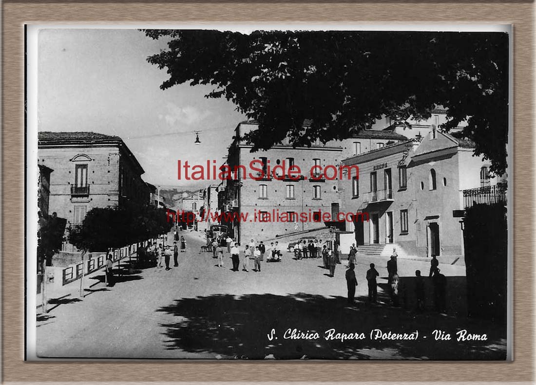 old picture from San Chirico Raparo
