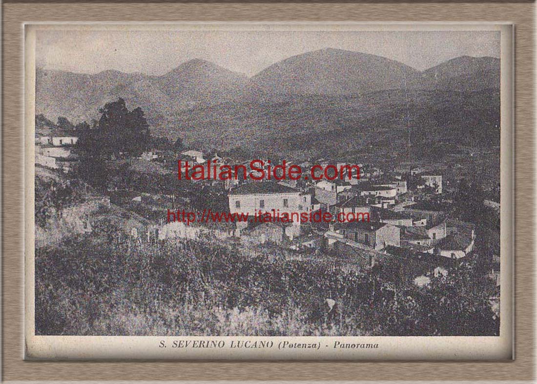 old picture from San Severino Lucano
