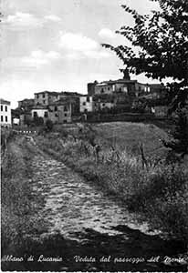 Historical images from Marsico Nuovo area and Basilicata