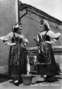 Historical images from Brienza area and Basilicata