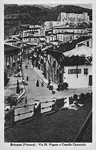 Historical images from Brienza area and Basilicata