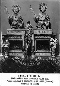 Historical images from Francavilla in Sinni area and Basilicata