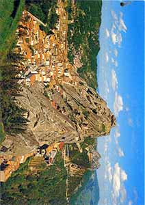 Historical images from Pietrapertosa area and Basilicata