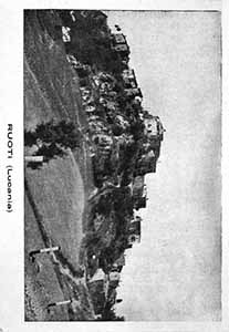 Historical images from Ruoti area and Basilicata