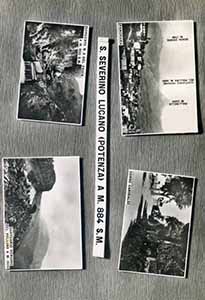 Historical images from San Severino Lucano area and Basilicata