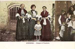 Historical images from Senise area and Basilicata