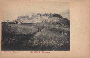 Historical images from Acerenza area and Basilicata