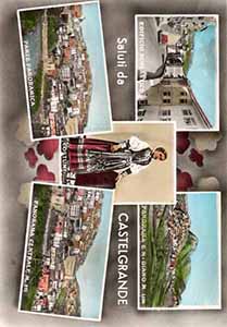 Historical images from Castelgrande area and Basilicata