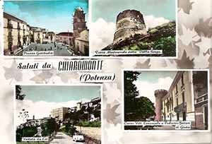Historical images from Chiaromonte area and Basilicata