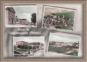 Historical images from Campomaggiore area and Basilicata