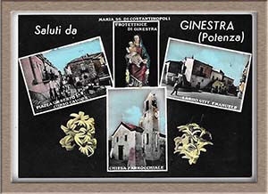 Historical images from Ginestra area and Basilicata