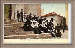 Historical images from Viggiano area and Basilicata