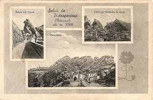 Historical images from Pietrapertosa area and Basilicata