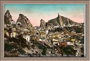 Historical images from Pietrapertosa area and Basilicata