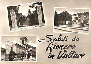 Historical images from Rionero in Vulture area and Basilicata