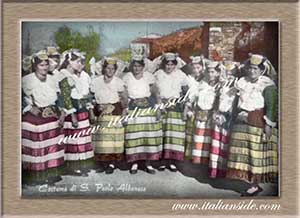 Historical images from San Paolo Albanese area and Basilicata