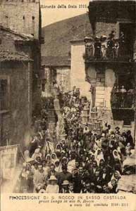 Historical images from Sasso di Castalda area and Basilicata