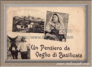 Historical images from Vaglio Basilicata area and Basilicata